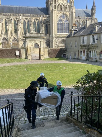 Exercice test du PSBC de la cathédrale de Bayeux